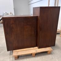 Mobile doppia anta con ripiani