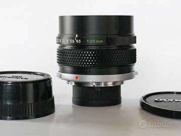 OLYMPUS OM ZUIKO 135 mm f/4,5 MACRO BELLOWS