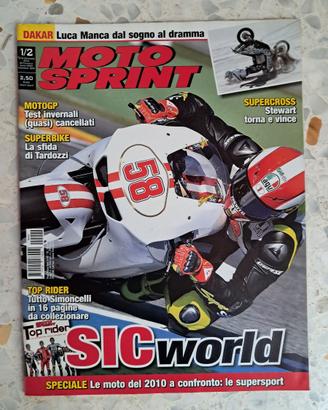 Motosprint 1/2 2010 Tutto Marco Simoncelli in 16 p