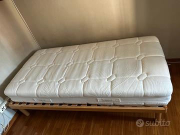 Letto 100x200 con Materasso Memory Dorelan