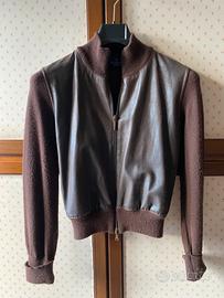 Giubbini  in pelle e misti lana Trussardi