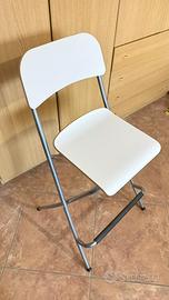 Sgabelli bianco e nero