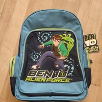 Zaino asilo Ben Ten Alien Force nuovo 
