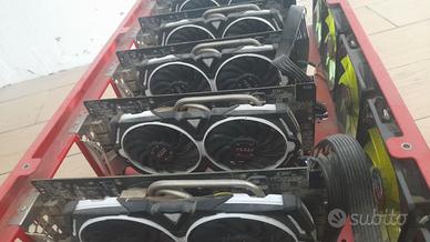 Rig 6 gpu amd rx 580 8gb