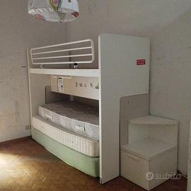 letto a soppalco scorrevole
