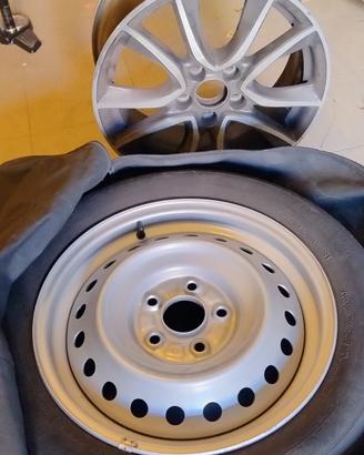 Ruota di scorta e cerchio in lega Honda Civic VIII