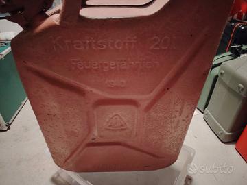 TANICA MILITARE TEDESCA JERRY CAN