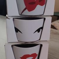 3 ciotole coppette gelato mc Donald con cucchiaino