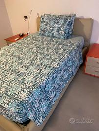 LETTO PIAZZA E MEZZA ECOPELLE