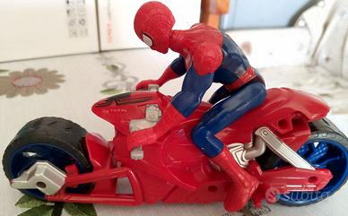 Spiderman in moto