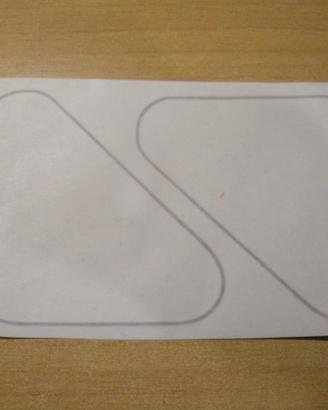 Ducati 200 175 100 Elite epoca adesivi bauletti