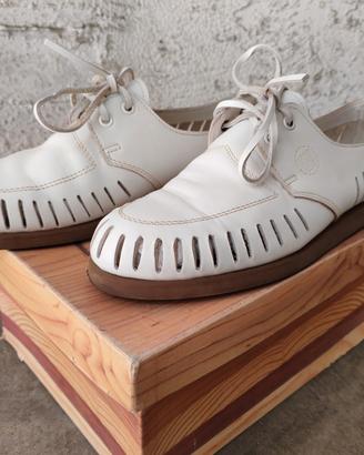 mocassino stringato BULLDOG in vera pelle 