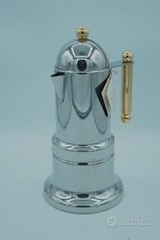 CAFFETTIERA KONTESSA Vev Viganò - ACCIAIO/ORO 8/12