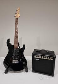 CHITARRA + AMPLIFICATORE (KIT YAMAHA 121C)