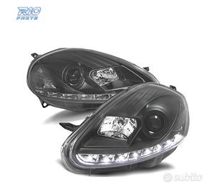 FARI PER FIAT GRANDE PUNTO 05-08 LUCE DIURNA REALE