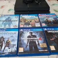 Playstation 4 slim 500gb + 8 giochi