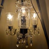 lampadario vintage di Boemia 