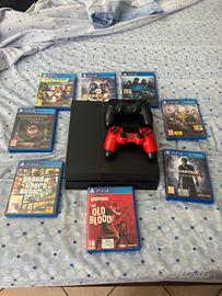 PS4 2 JOYSTICK PIU GIOCHI