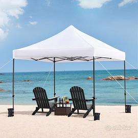 Yaheetech Gazebo 3x3 M Pieghevole Giardino Imperme