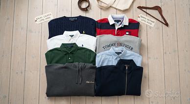 Lotto abbigliamento Ralph Lauren & Tommy Hilfiger