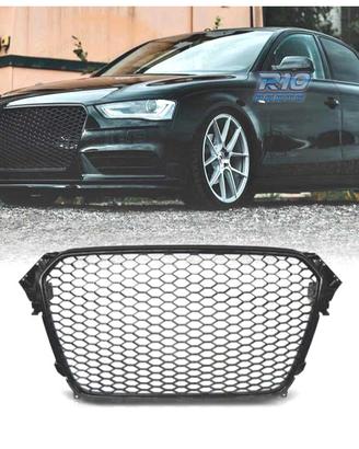 GRIGLIA AUDI A4 B8 11-15 LOOK RS NERO LUCIDO PDC