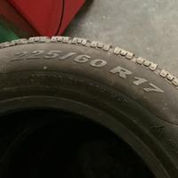 4 gomme invernali Pirelli 225/60/17