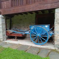 Carro agricolo antico anni 50