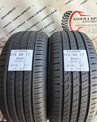 2 PNEUMATICI 215/50 R17 BARUM ESTIVE DEMO