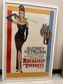 Poster incorniciato Colazione da Tiffany