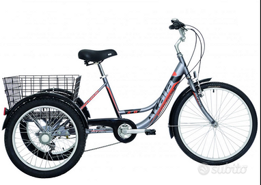 Triciclo Atala Cargo Grigio/Arancio-Risparmi 400€!
