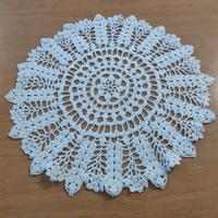 Coppia di Centrini all’uncinetto fatti a mano 25cm