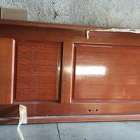 porta in legno noce/ciliegio 