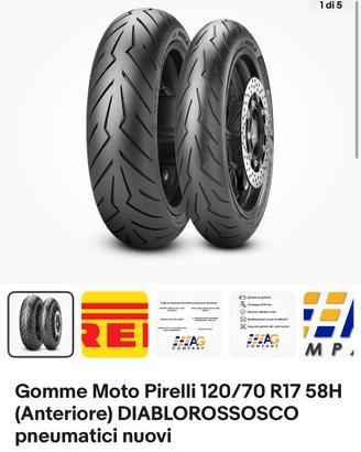 Gomma moto Pirelli Diablorosso