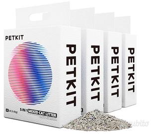 PETKIT 5 in 1 Lettiera per Gatti Mista - Confezion