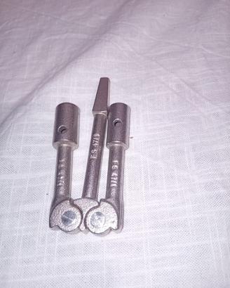 Chiave tripla originale da collezione