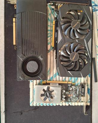 3 GPU Nvidia, GTX 1660, GTX 950, GT 1030, GDDR5