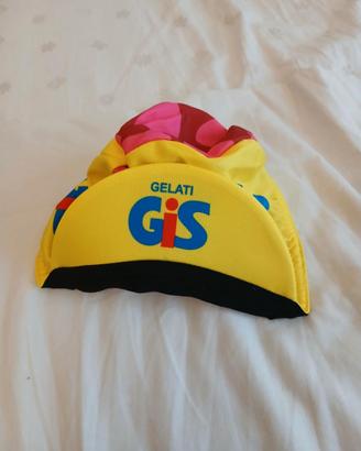 Berretto ciclismo retrò GIS Gelati