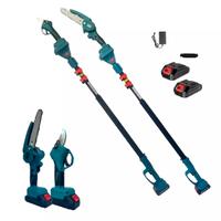 asta allungabile con cesoia ed elettrosega 