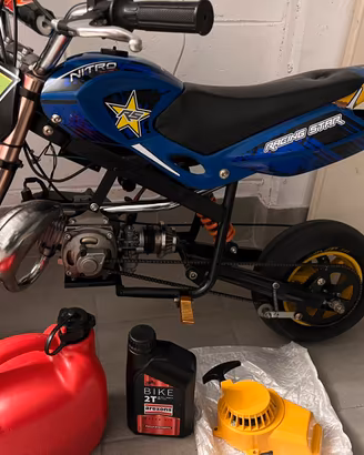 Minimoto motard 49cc per bambini