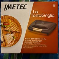 Imetec Tostapane Griglia Tostiera Piastra rigata