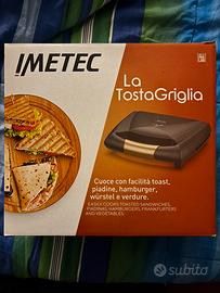 Imetec Tostapane Griglia Tostiera Piastra rigata