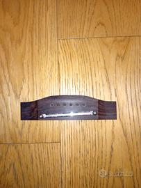 ponte in palissandro per chitarra acustica