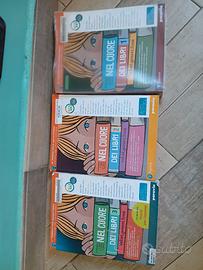 libri Scolastici Scuola Media Italiano 