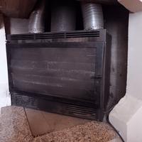 Inserto camino ventilato