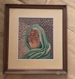 Quadro mezzo punto vintage anni '70/'80 