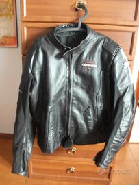 Giubbino moto pelle