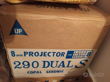 apparecchio per proiezione film 8mm
