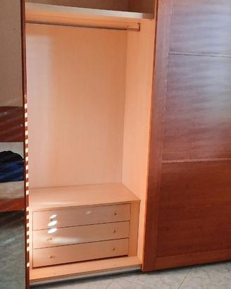 camera da letto in ciliegio