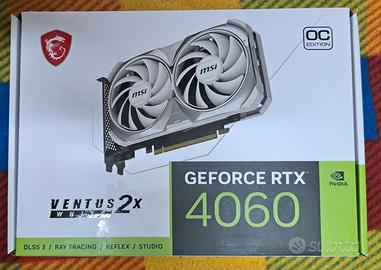 Scheda Video Nvidia MSI GeForce Rtx 4060 VENTUS X2