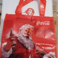 BORSA COCA COLA 2014 "BABBO NATALE" dim. 34X30X13